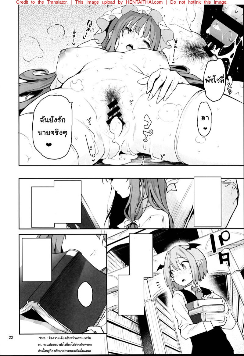 ปลุกฝันความเสียว-ในห้องสมุด-C95-Anmitsuyomogitei-Michiking-Inemuri-Jouzu-no-Daitoshokan-Touhou-Project-19