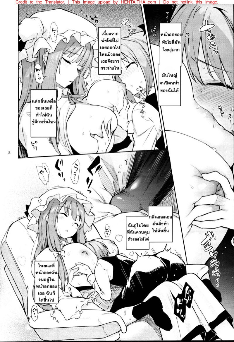 ปลุกฝันความเสียว-ในห้องสมุด-C95-Anmitsuyomogitei-Michiking-Inemuri-Jouzu-no-Daitoshokan-Touhou-Project-5